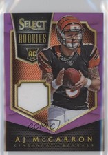 2014 Panini Select Rookies Jersey Purple Prizm Prime 15/35 AJ McCarron 1u6