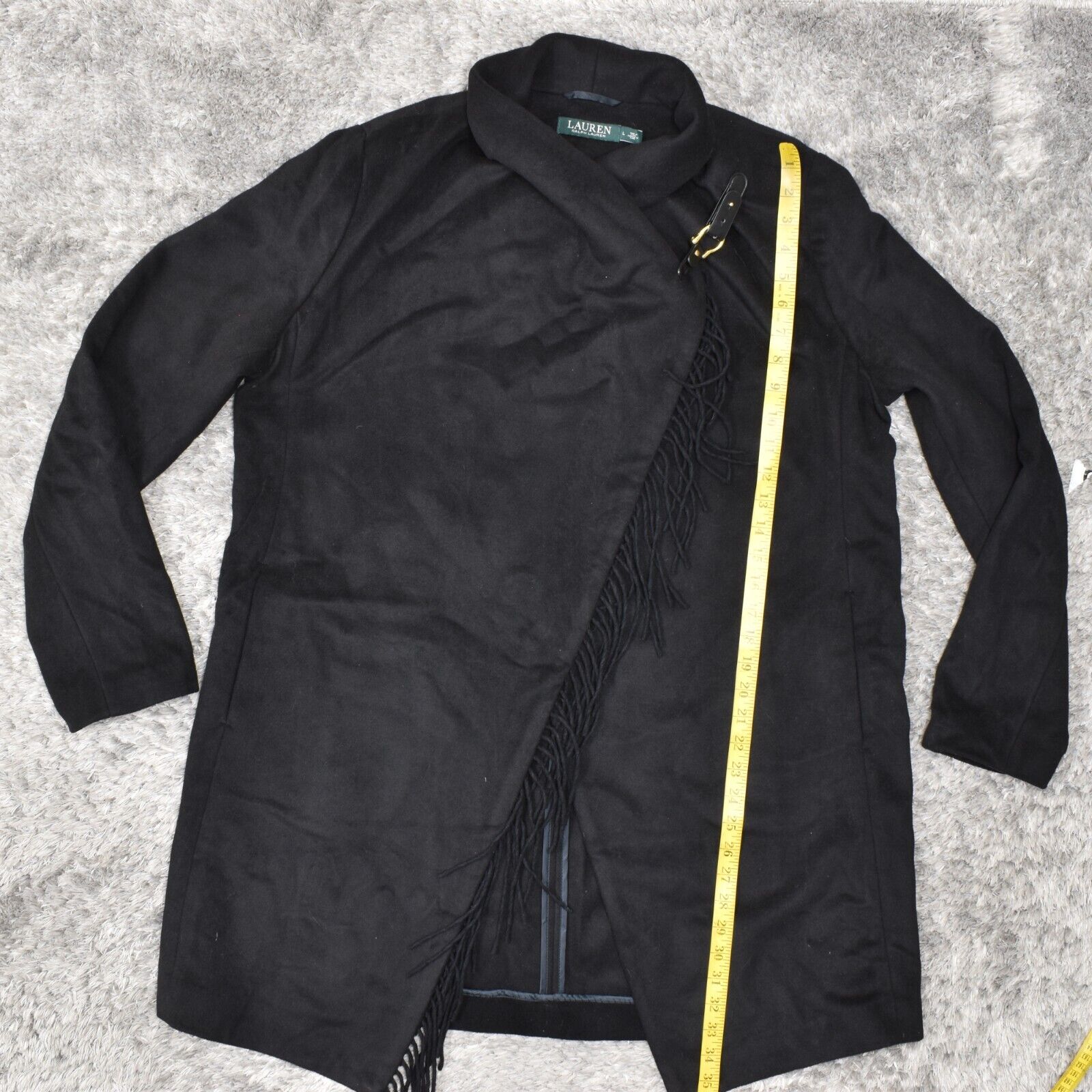 LRL Lauren Ralph Lauren Women's Size L Overcoat C… - image 6