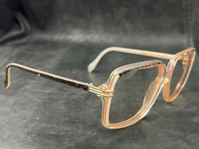 Vintage Neostyle Cosmet 520 Clear Square Eyeglass Frames 58-14-130