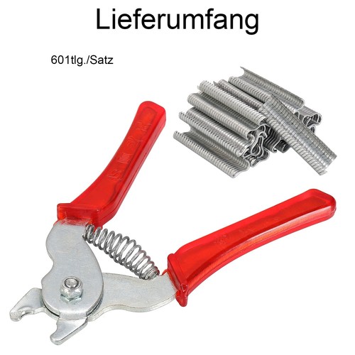 Efficient Wire Joining Pliers and M Ring Set for Poultry Cages and More