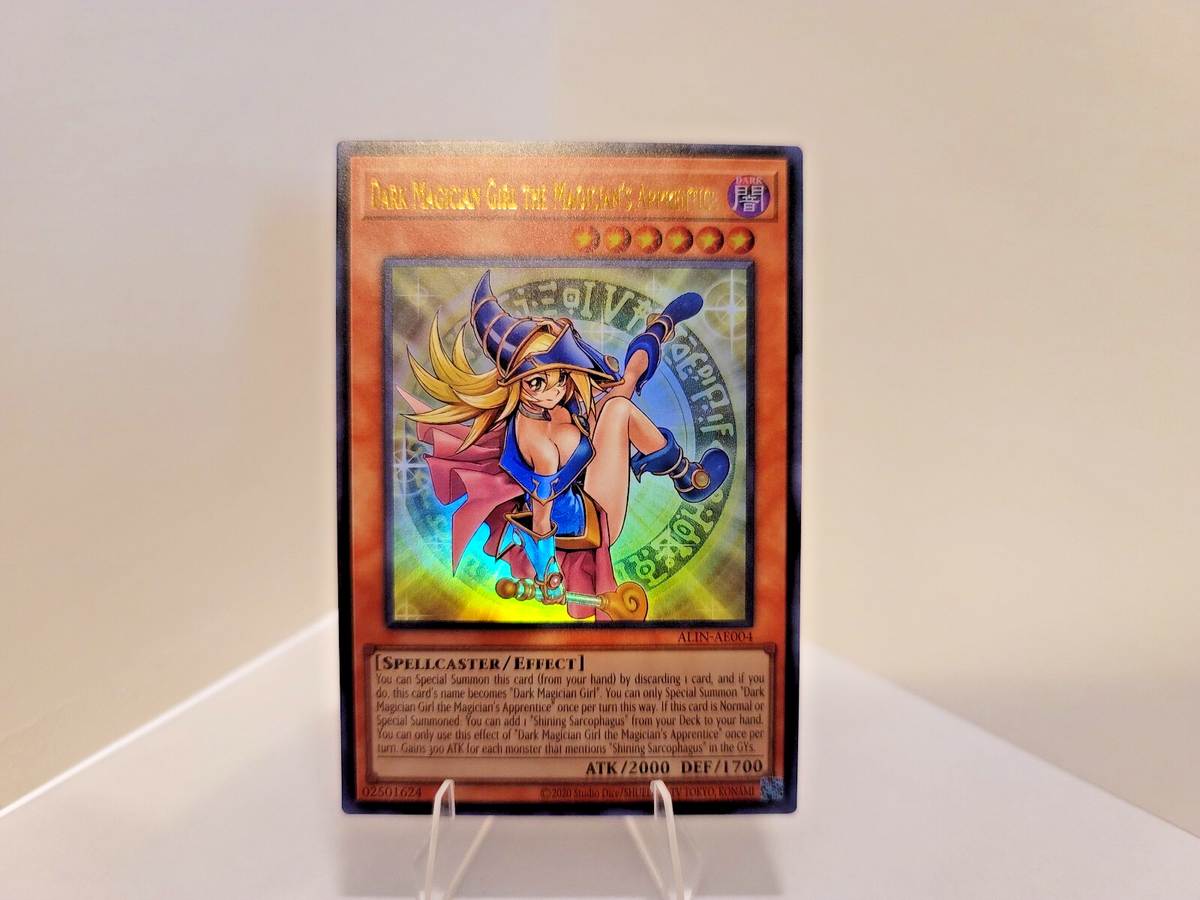 UNCENSORED ART Yugioh Dark Magician Girl The Magician's Apprentice  ALIN-AE004 UR