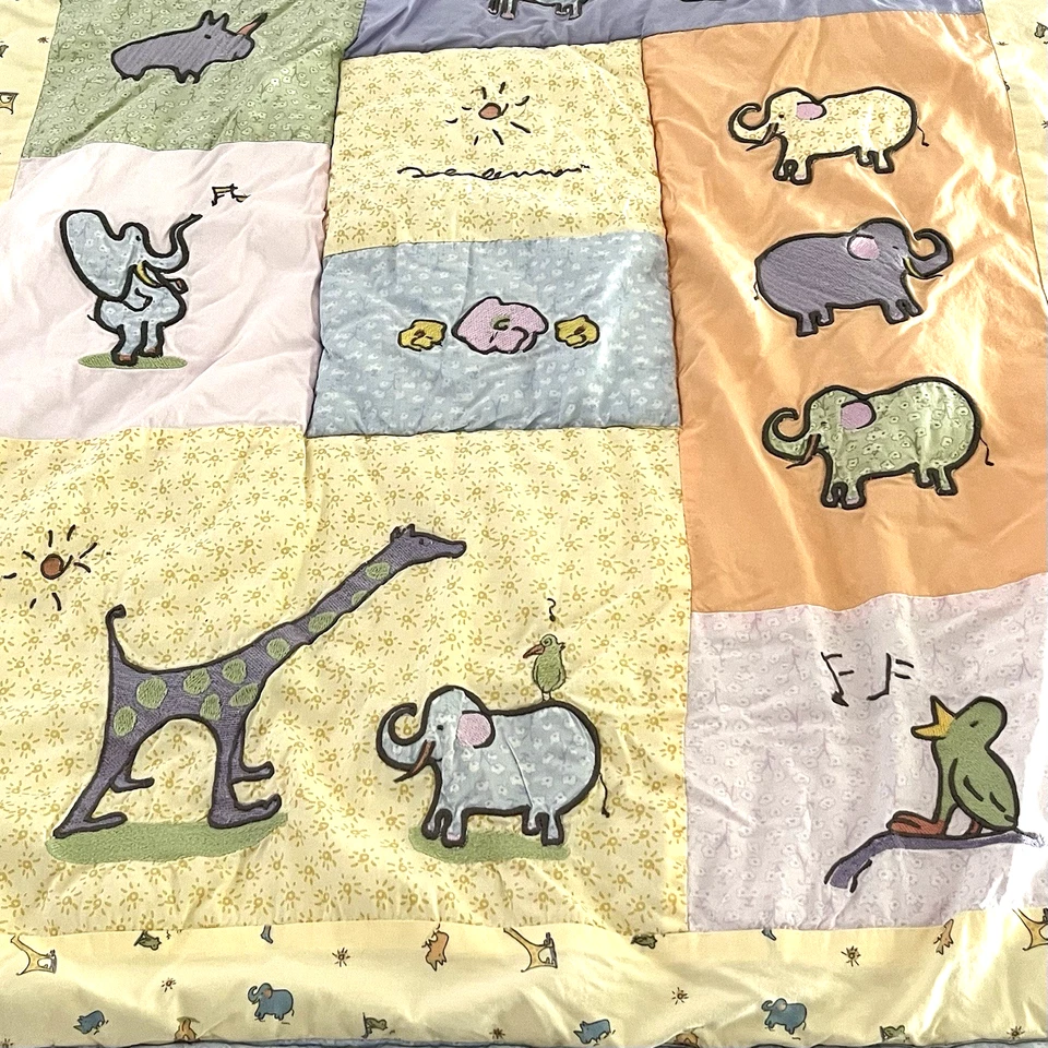 Carters John Lennon Real Love детское стеганое одеяло для кроватки детское одеяло животные - Изображение 3 из 4