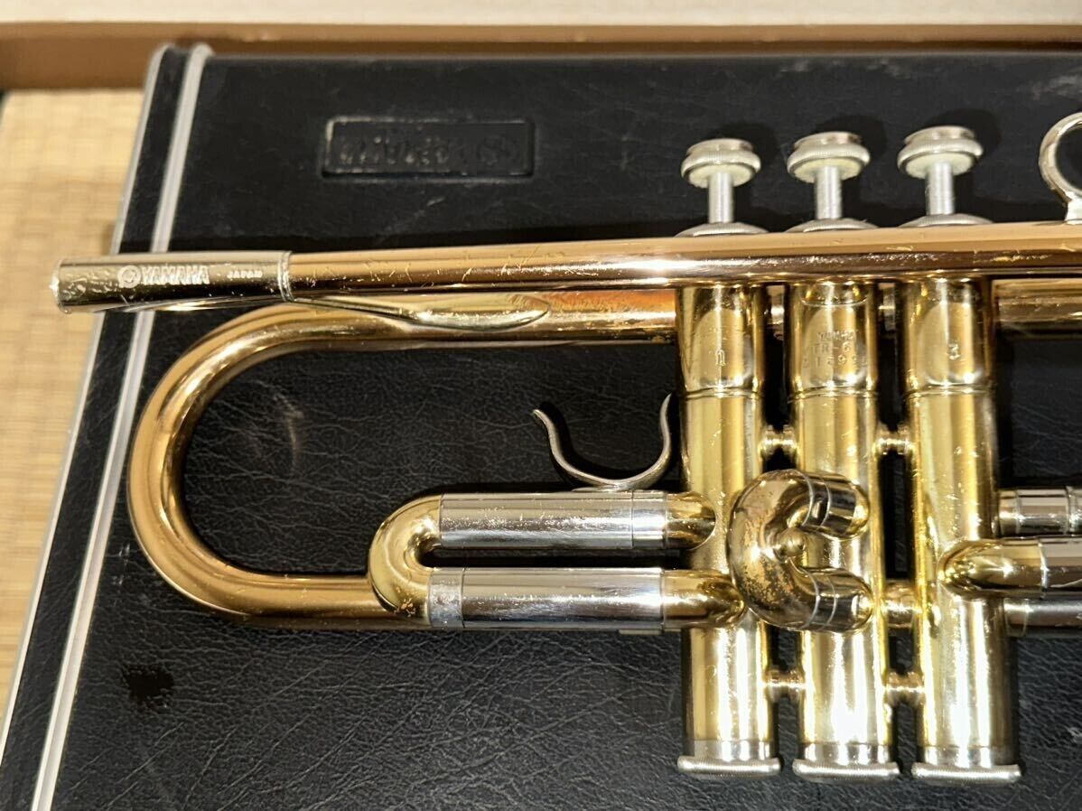 Yamaha YTR-632 Trumpet Vintage musical instrument hard case Yamaha YTR-632 Trumpet Vintage musical instrument hard case