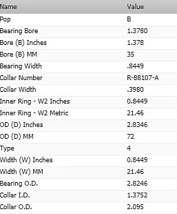 Timken Wheel Ball Bearing For 1957-1967 FORD RANCH WAGON — 第 4/4 张图片