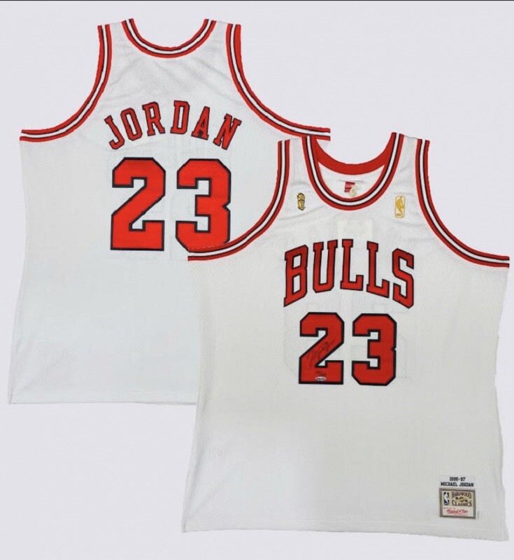 Jordan 直筆サイン Bullsユニフォーム COA付 Michael Jordan Signed LE Bulls Jersey (UDA COA) Limited Edition