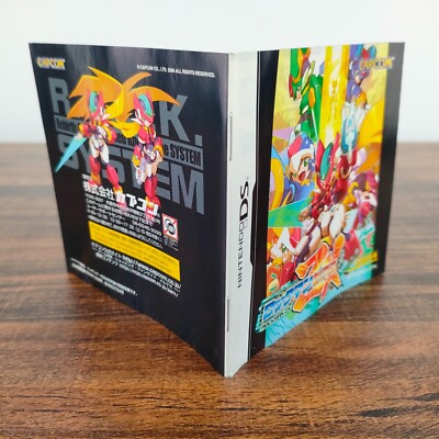 Nintendo DS Rockman Mega Man ZX Advent Zero Collection Japanese