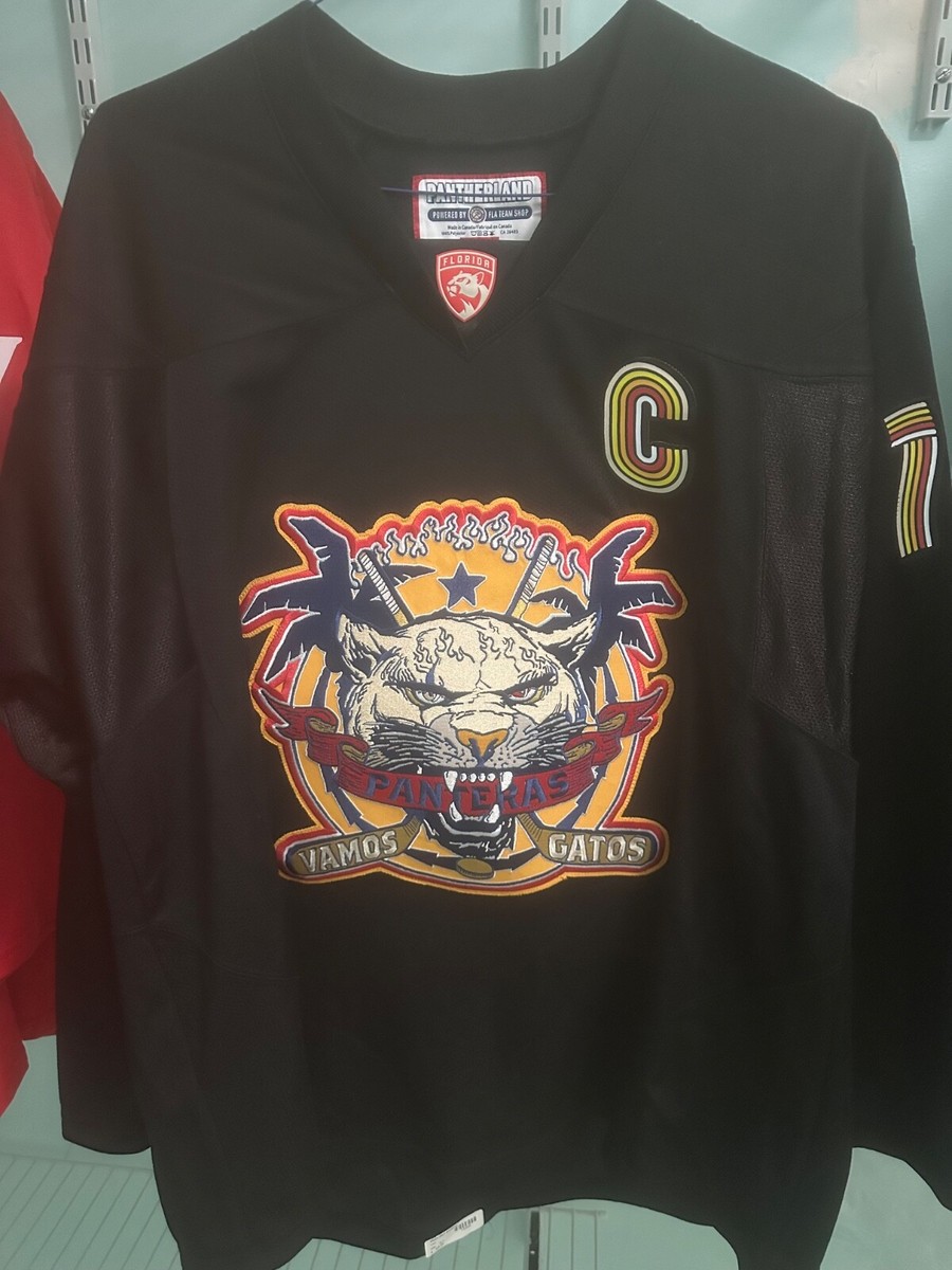 Florida Panthers Vamos Gatos Authentic Panthersland Aleksander