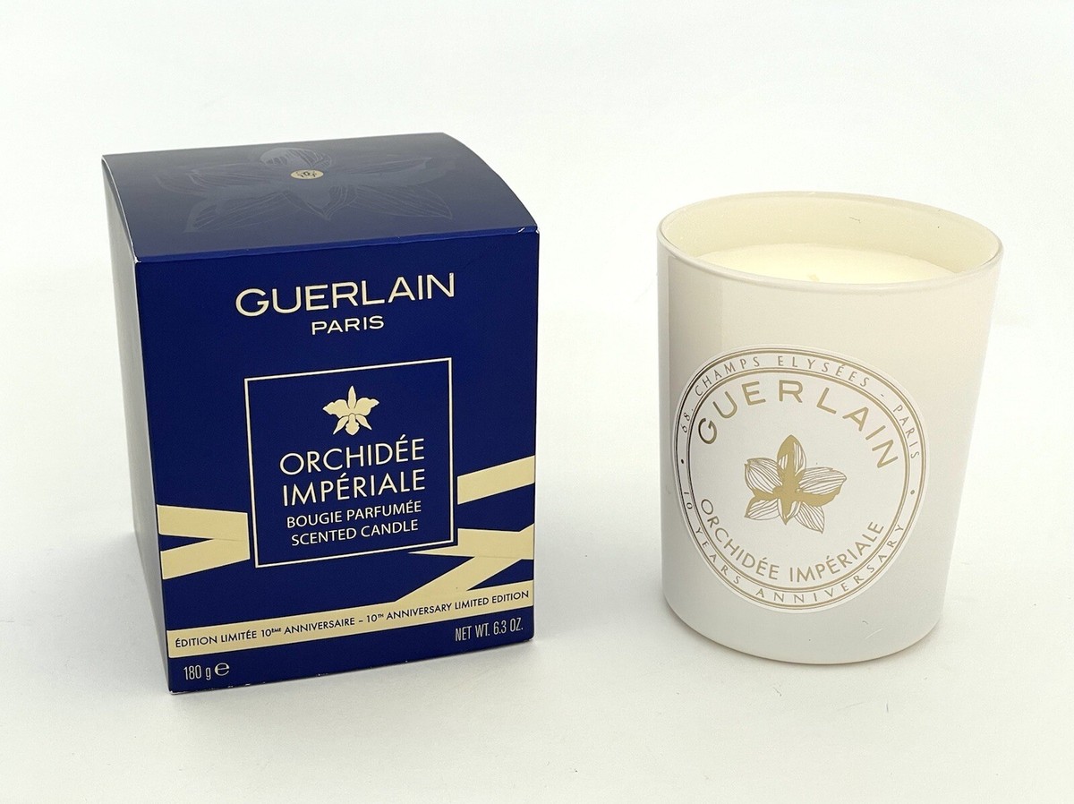 GUERLAIN キャンドル　400g Guerlain Paris Orchidee Imperial Scented Candle 10th Anniversary