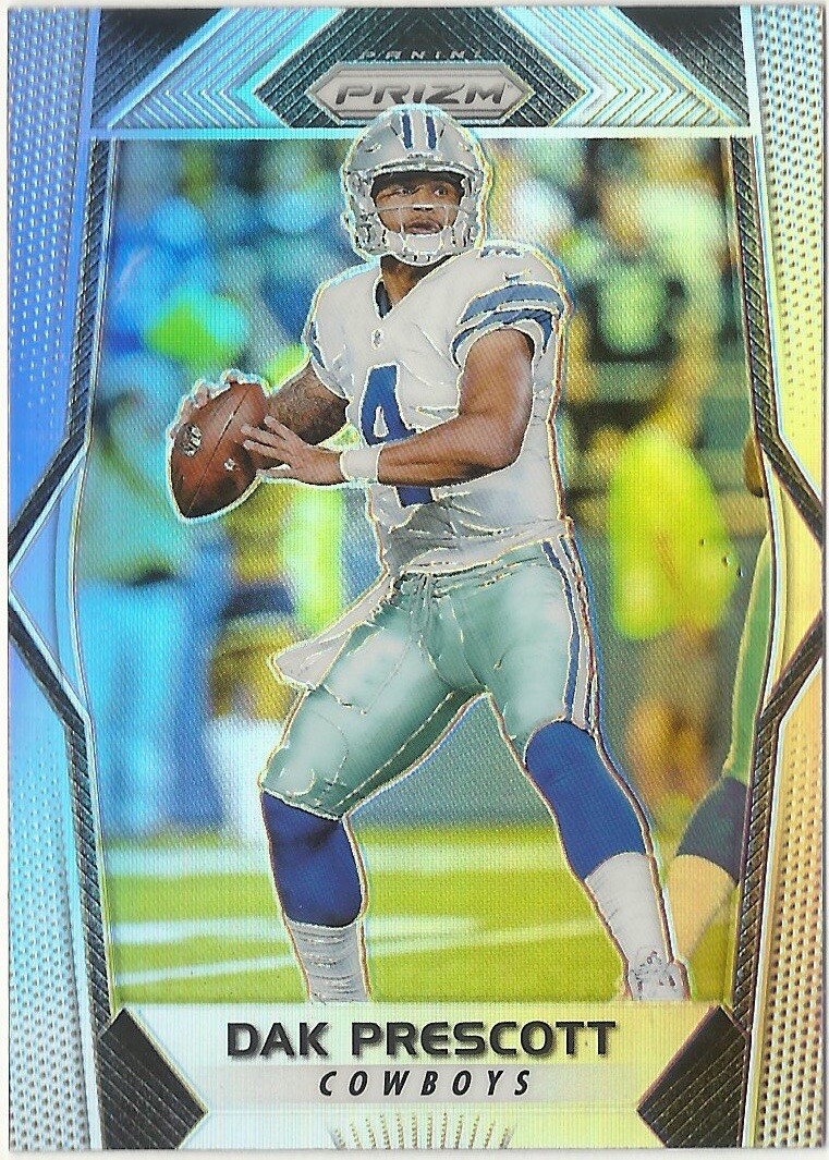 2017 Panini Prizm Dak Prescott Silver Dallas Cowboys #67