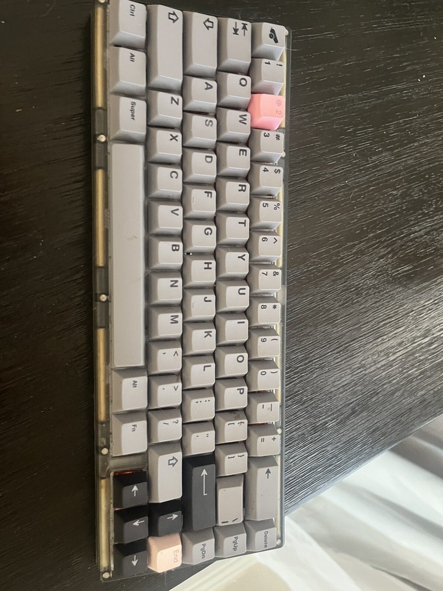 TKC Portico 75% Keyboard [clear Base] With Creamsicle Switches 