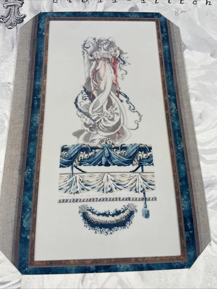 Mirabilia cross stitch graph pattern Nora Corbett STONE ROSES MD # 17 1995 NEW - Image 2 of 4