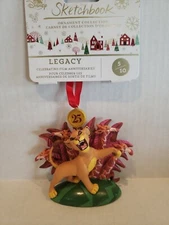Disney Parks Legacy Sketchbook Ornament 2019 Simba The Lion King NIB