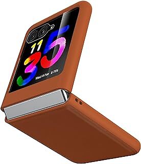 Cresee Case for Motorola Razr Plus 2023 (Razr+ 2023) with Cover Screen Protector