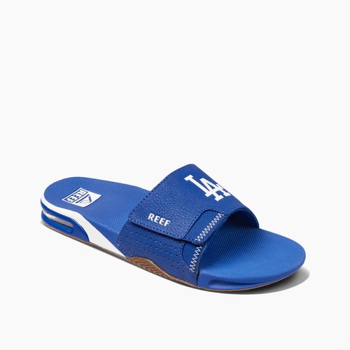 Reef Leather Fanning Sandals