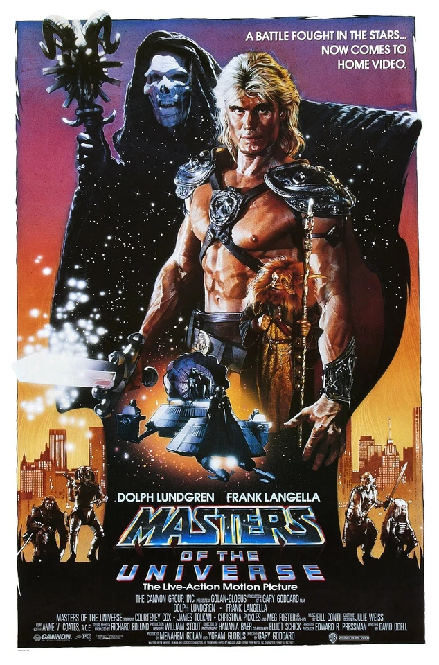 Masters Of The Universe movie poster (b) - Dolph Lundgren poster