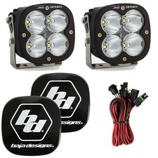 Baja Designs XL Sport 5000K Clear Spot Beam LED Light Pods With Rock Guards