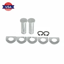 Motorcycle Aluminum Foot Pegs Mount Kit Pins Fit For Harley Softail Sportster XL