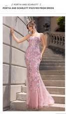 SOLD OUT Portia and Scarlett Pink Prom/Evening Dress