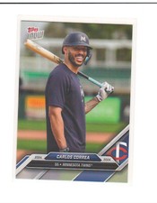 2024 Topps Now MLB Road To Opening Day #OD85 Carlos Correa
