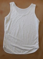 NWOT Tank Top White Small Adult Wolff Fording Costuming Jazz Dance