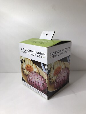 Blossoming Onion Grill BQ Rack Charcoal Companion NEW in Box