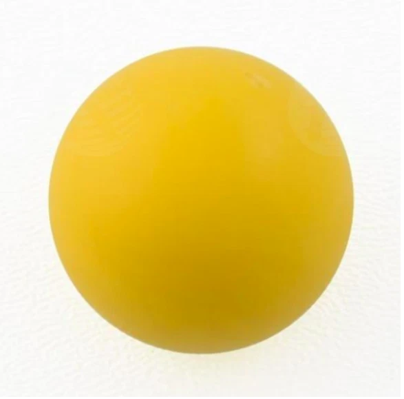 1 Balle de babyfoot jaune type compétition - Photo 1/1