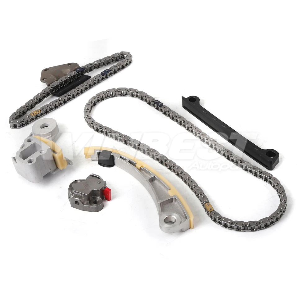 Kit de cadena de distribución para 96-09 Suzuki SX4 Chevy Tracker 1,8 L 2,0 L con bomba de agua de aceite Foto 3 de 4