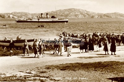 RP02241 - Fährpassagiere landen Insel Iona - Foto 6x4