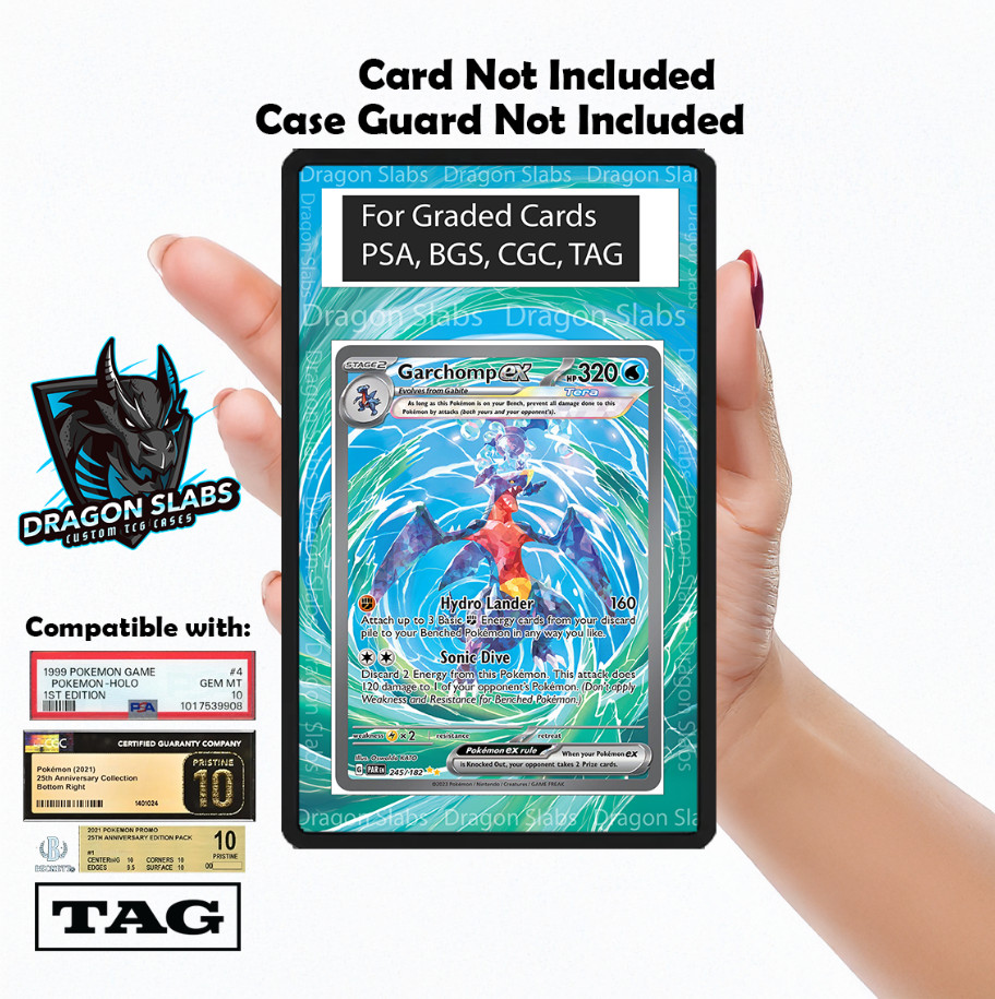 Garchomp EX 245/182 Paradox Rift PSA BGS CGC TAG Extended Art Pokemon
