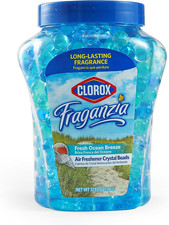 Fraganzia Air Freshener Crystal Beads Fresh Ocean Breeze 12oz Long-lasting Air Fraganzia Air Freshener Crystal Beads Fresh Ocean Breeze 12oz Long-lasting Air