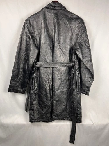 VTG Eel Leather Trench image 3