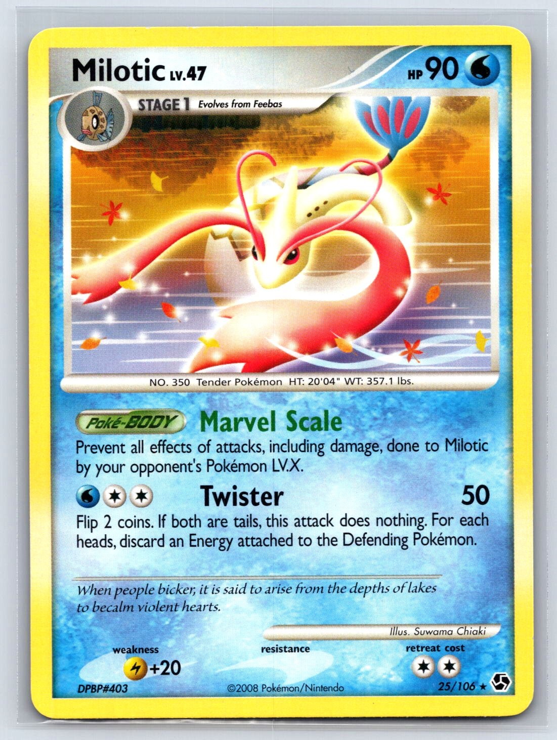 Milotic Rare Great Encounters 25/106 LP