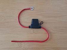 Sicherungshalter 12V 1,5mm&sup2;  16AWG mit 15A ATO-Flachsicherung ATC Wasserdicht
