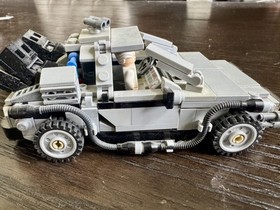 LEGO Ideas BTTF DeLorean Time Machine (21103) Back to the Future 95% Complete