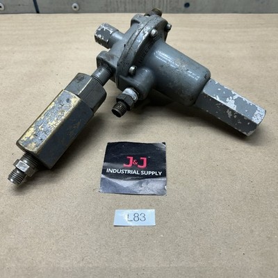 FISHER CONTROLS TYPE 63 52 VALVE Max. Inlet Pressure 600lbs Per Sq.inch