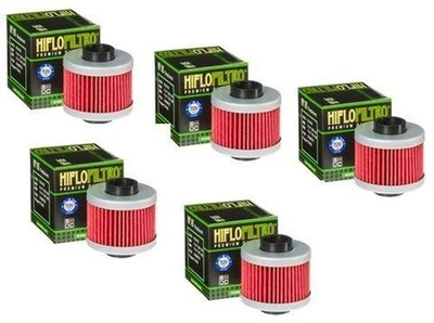 5X HIFLO HF185 Filtre À Huile Compatible Avec APRILIA, BMW Et PEUGEOT - Photo 1/4