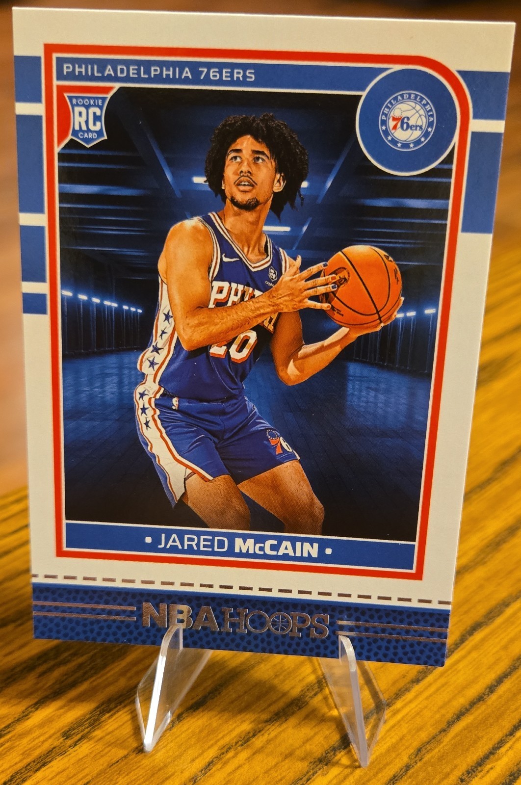 2024-25 Panini Nba Hoops - Rookies Jared McCain #246 Red Back (RC)