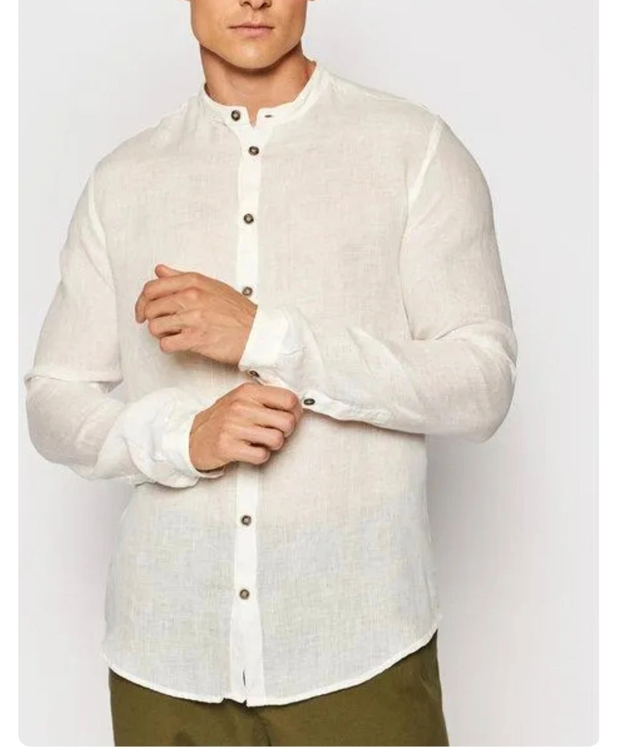 white shirt linen 100% imperial Italy xxl
Opens in a new window or tab
