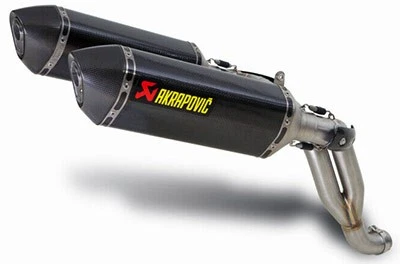 Akrapovic aftermarket motorcycle exhaust slip-on