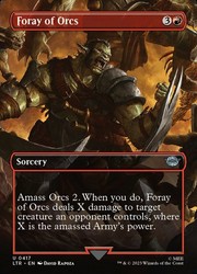 Foray of Orcs (Borderless) 417 The Lord of the Rings: Tales of Middle-earth