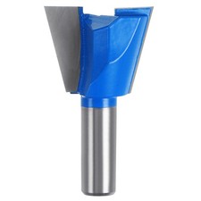 1/2" Shank 1-1/2" Dia Tungsten Carbide Dovetail Joint Bit Dovetail Router Bit .