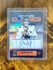2025 Topps Signature Class Caleb Williams Signature Classics On-Card Auto Bears