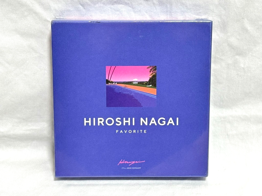 要*3様 永井博 FAVORITE 77th anniversary box Hiroshi Nagai FAVORITE 77th ANNIVERSARY BOX 3 Art Book Set Japan