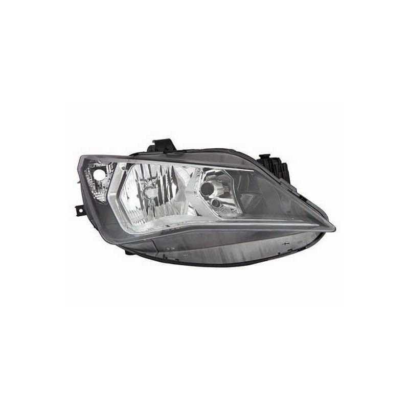 Phare avant droit Seat Ibiza 6J5 cassé ? Remplacez par ce modèle H7 noir