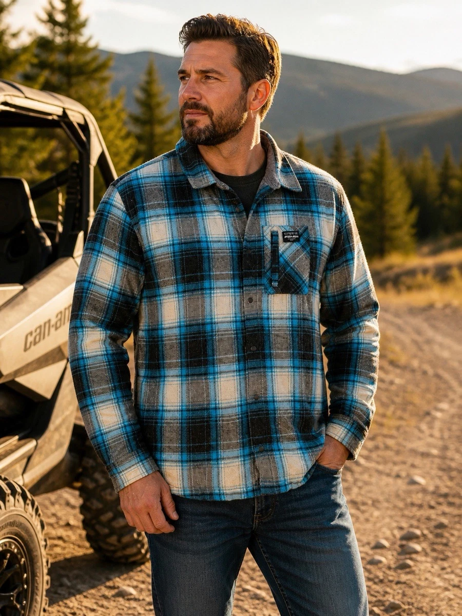 Can-Am Casual Button-Down Shirts for Men for sale | eBay