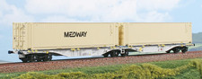 X-TRAINS 2390001 Carro intermodale Sggmrss 90‘ due casse mobili Medway