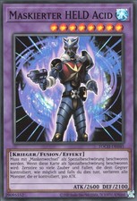 YuGiOh Maskierter HELD Acid TOCH-DE045 Super Rare NM unl.
