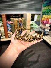  Unpainted  Lion Tiara - Cosplay - DnD Gift - Renaissance Crown
