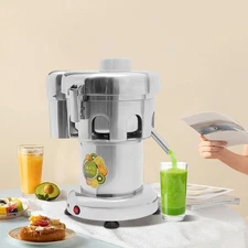 Commercial Juice Extractor Machine Fruit Vegetable Juicer Electric Stainless370W