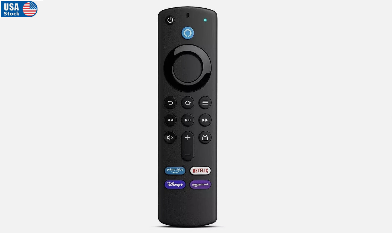 AMAZON FIRE TV VOICE REMOTE CONTROL REPLACEMENT 3RD GENERATION NETFLIX PRIME